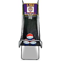 Pop-A-Shot Official NCAA Pop-Up Tailgate Basketball Game - Portable, Full-Size, Kansas Jayhawks Edition