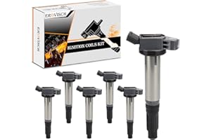 UF487 OEM Ignition Coil Packs (Set of 6) - Compatible with Lexus ES350 GS300 GS350 GS450h RX350 Toyota 4Runner Avalon Camry H