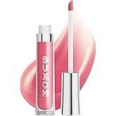 Buxom Full-On Plumping Lip Polish, Tinted Lip Plumper Gloss with Peptides & Vitamin E, High-Shine Lip Gloss that Nourishes, Vegan, AO Clair (Pinky Mauve with Golden Shimmer)