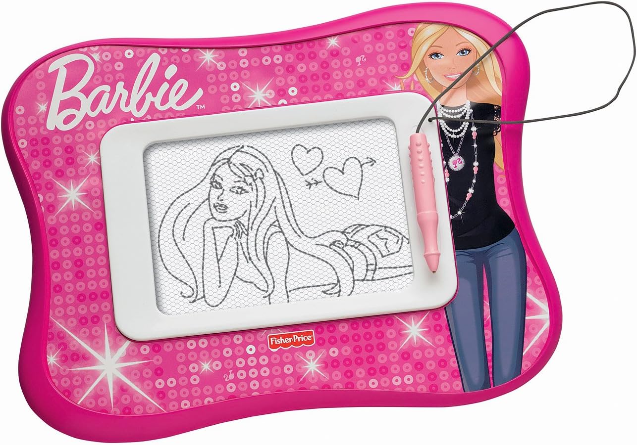Fisher Price Barbie Drawing Pad Screen Amazon.co.uk Toys & Games