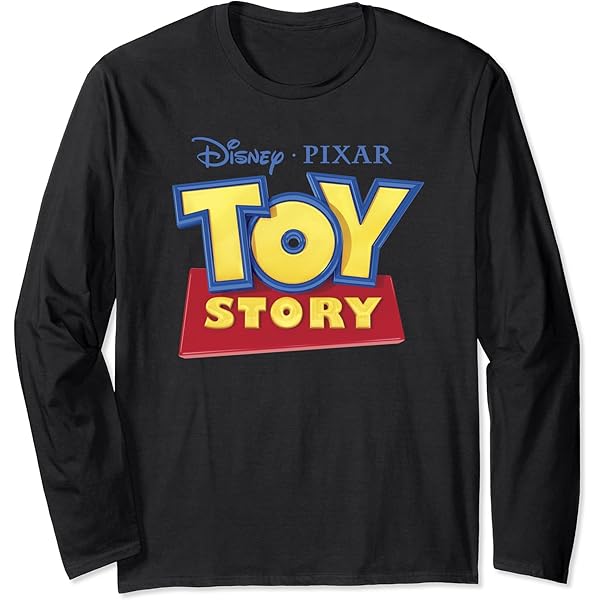 Amazon.com: Disney Pixar Toy Story 2 Original Logo Long Sleeve T