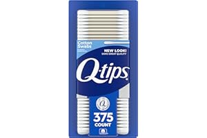 Q-tips Cotton Swabs For Hygiene and Beauty Care Original Cotton Swab Made With 100% Cotton 375 Count