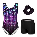 Vogseek Leotards for Girls Gymnastics with Shorts