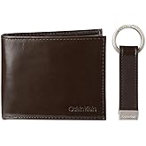 Calvin Klein Men's Wallet Sets-Minimalist Bifold and Card Cases