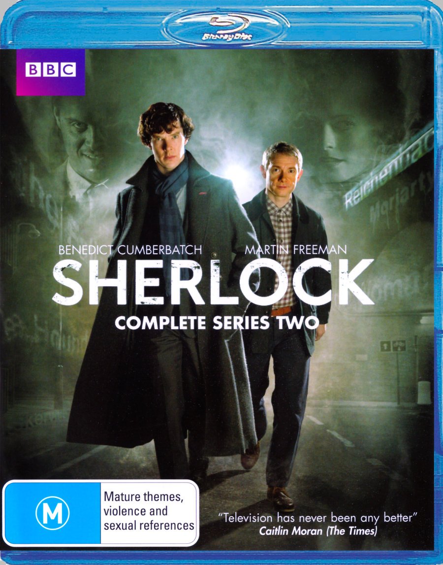 Sherlock Series 2 | Benedict Cumberbatch, Martin Freeman | NON-USA Format | Region B Import - Australia