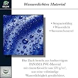 freigarten.de Replacement Canopy 2.4x1.5m Antique Sand Waterproof view 4