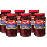 Mezzetta Pitted Greek Kalamata Olives, 5.75 oz (Pack of 6) | Rich, tangy Kalamata olives in pitted and sliced options for salads, pasta, antipasto and snacking.