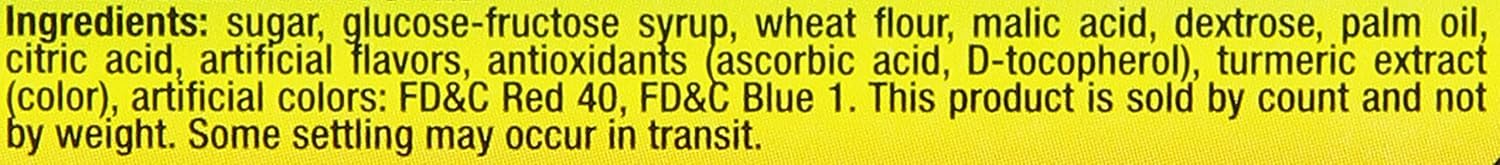 Sour Power Sour Power Quattro, 150-Count, 42.3 Ounce : Sour Flavored Candies : Grocery & Gourmet Food