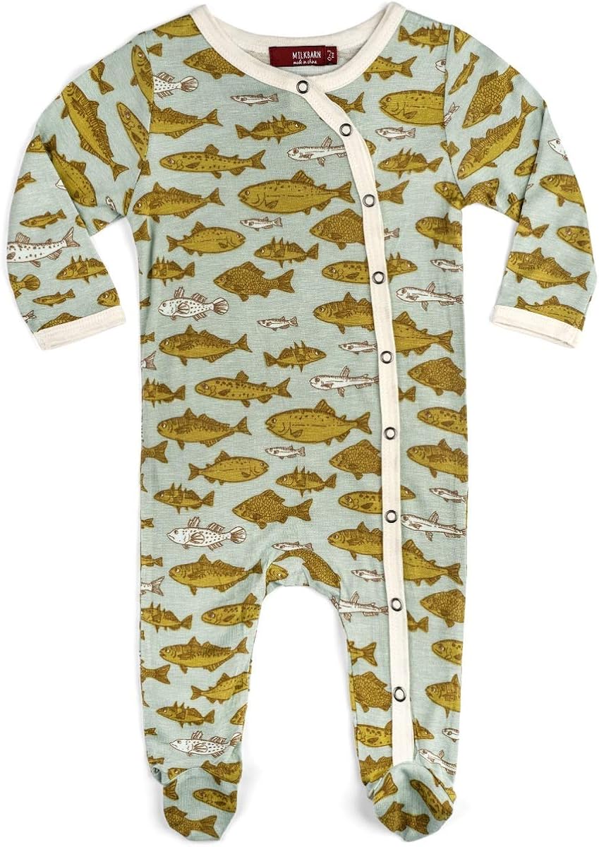 milkbarn footed romper