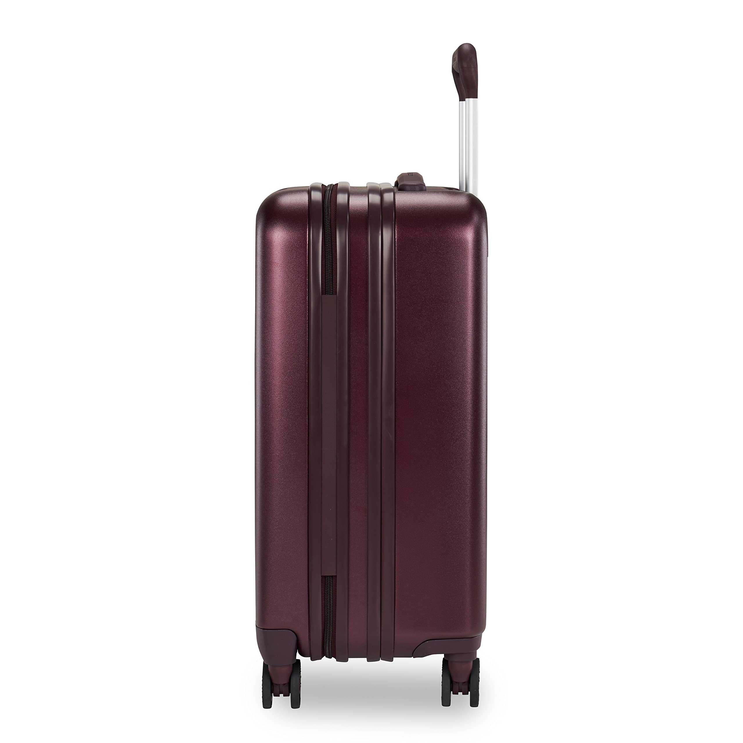 Sympatico Hardside International Spinner Luggage, Plum, 21-Inch Carry-On