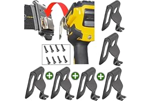 LZDRASON Tape Measure Holder, Drill Holster, Tactical Cordless Tool Belt Clip Holder, Holster with Belt Clip Hook,Small Electrician Tool Pouch with Clip Holster.