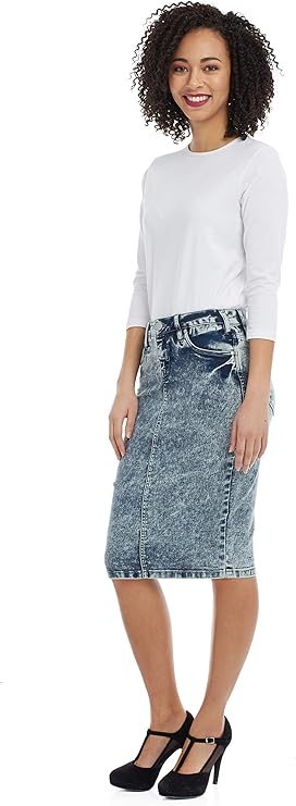 suzanne grae denim skirt