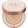 Hanskin Blemish Cover Conceal Cushion, Full Coverage Semi Matte Cushion Foundation Case SPF 50 +, Lightweight Flawless Corrects Redness [No. 21 Cream/Semi Matte / 0.38 oz x 2 Refills]