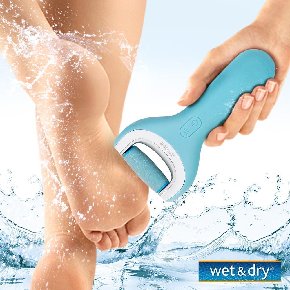 Amope Pedi Perfect Wet & Dry Foot File, Callous Remover for Feet, Hard