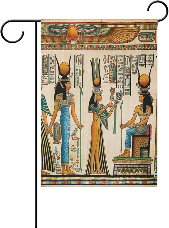 REFFW Alte Ägypten-Frauen des Wilden Lebens für Rasendekor-Garten