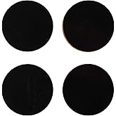 Isolate It: Sorbothane Vibration Isolation Circular Pad .25" Thick 2.25" Dia. 50 Duro with Adhesive Backing - 4 Pack