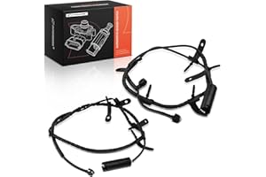 A-Premium Disc Brake Pad Wear Sensors Compatible with Mini Cooper 2003-2008 L4 1.6L Front and Rear Side 2-PC Set