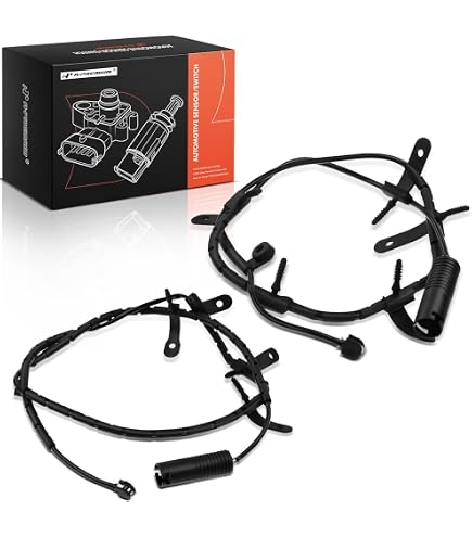 NewYall Juego De 2 Sensores De Velocidad De Rueda ABS Delantero