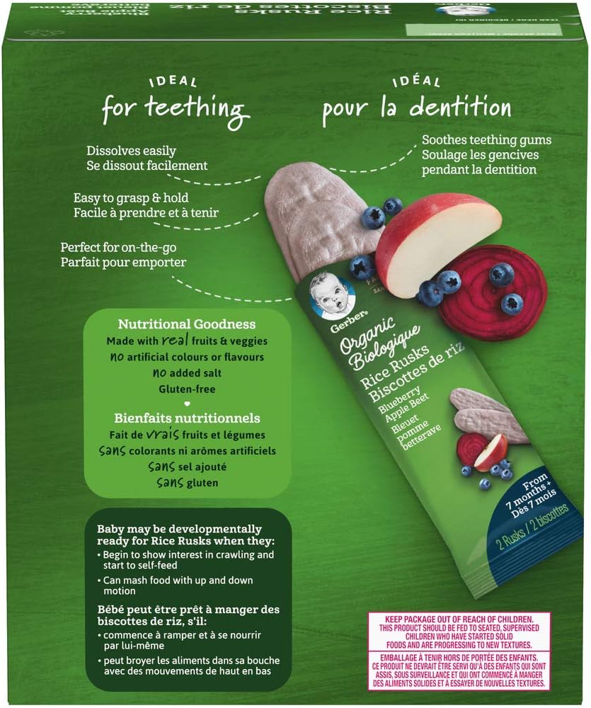 gerber rice rusks