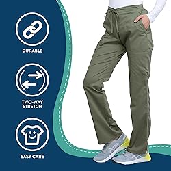 Cherokee Scrubs for Women Mid Rise Moderate Flare