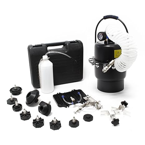 Druckluft Bremsenentlüfter Bremsflüssigkeitswechselgerät automatisch Adapter Set
