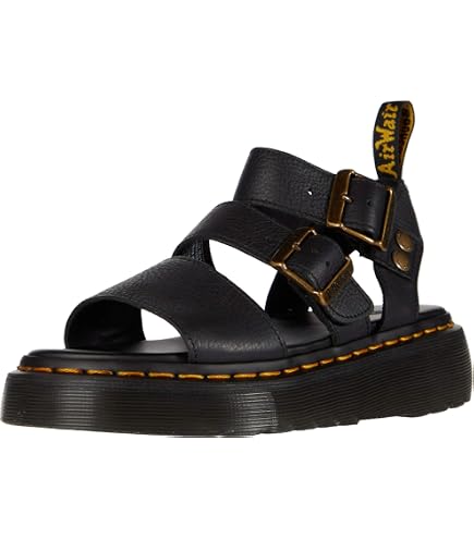Amazon.com | Dr. Martens Unisex Pearson Sandal, Black Element, 6