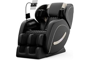MSUTREE 2025 Massage Chair Full Body, Zero Gravity Massage Chair with Auto Modes, Airbag Massage, 6 Fix Point Rollers, Foot Massage, Heating, Touch Screen Controller, Home Relaxation Recliner with Massage