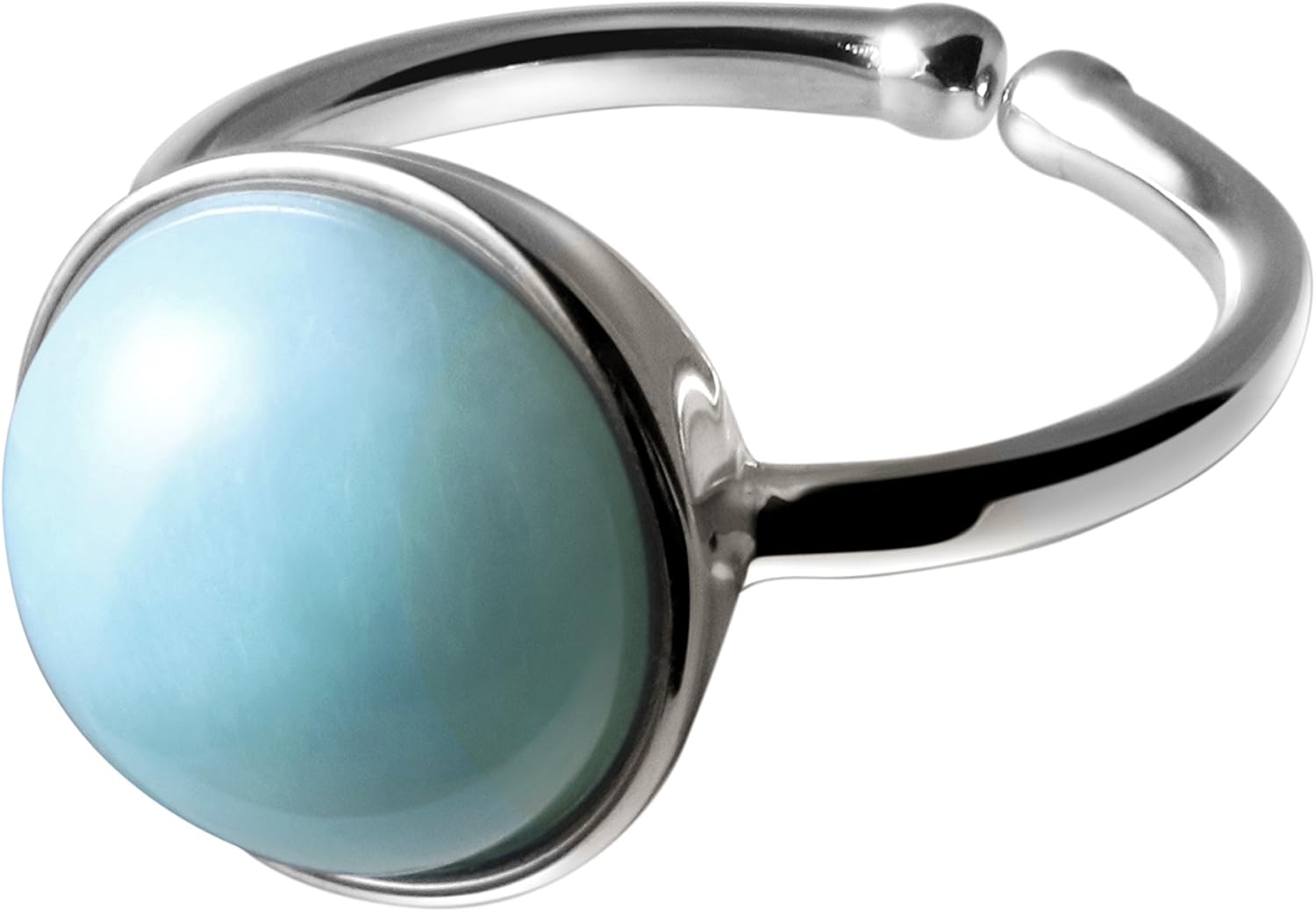 Franki Baker Pretty Natural Oval Amazonite Gemstone Sterling Silver Adjustable Cocktail Ring Size P Gemstone Diameter 1 3cm Franki Baker Amazon Co Uk Jewellery