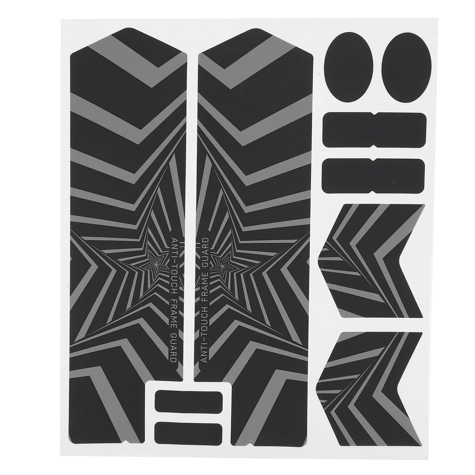 01 Mountain Bike Stickers, Bike Frame Protection Tape Reflective Protective for Mountain Bike for Mtb Frame Protection