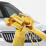 WRAPAHOLIC 30" Big Car Bow Pull Bow - Glossy Gold