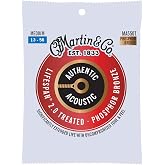 Martin Authentic Acoustic Guitar Strings - Lifespan 2.0 Treated