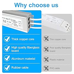 LightingWill LED Driver 300 Watts Waterproof IP67