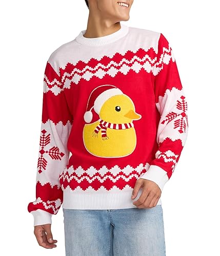 Tipsy Elves Men's Ugly Christmas Sweaters Funny and Tacky - Main Image