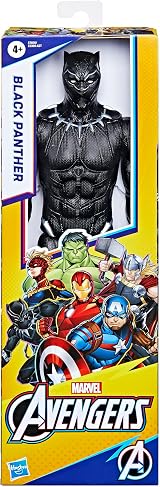 Hasbro Avengers Marvel Titan Hero Black Panther 12 Ben 4+ Figure view 3