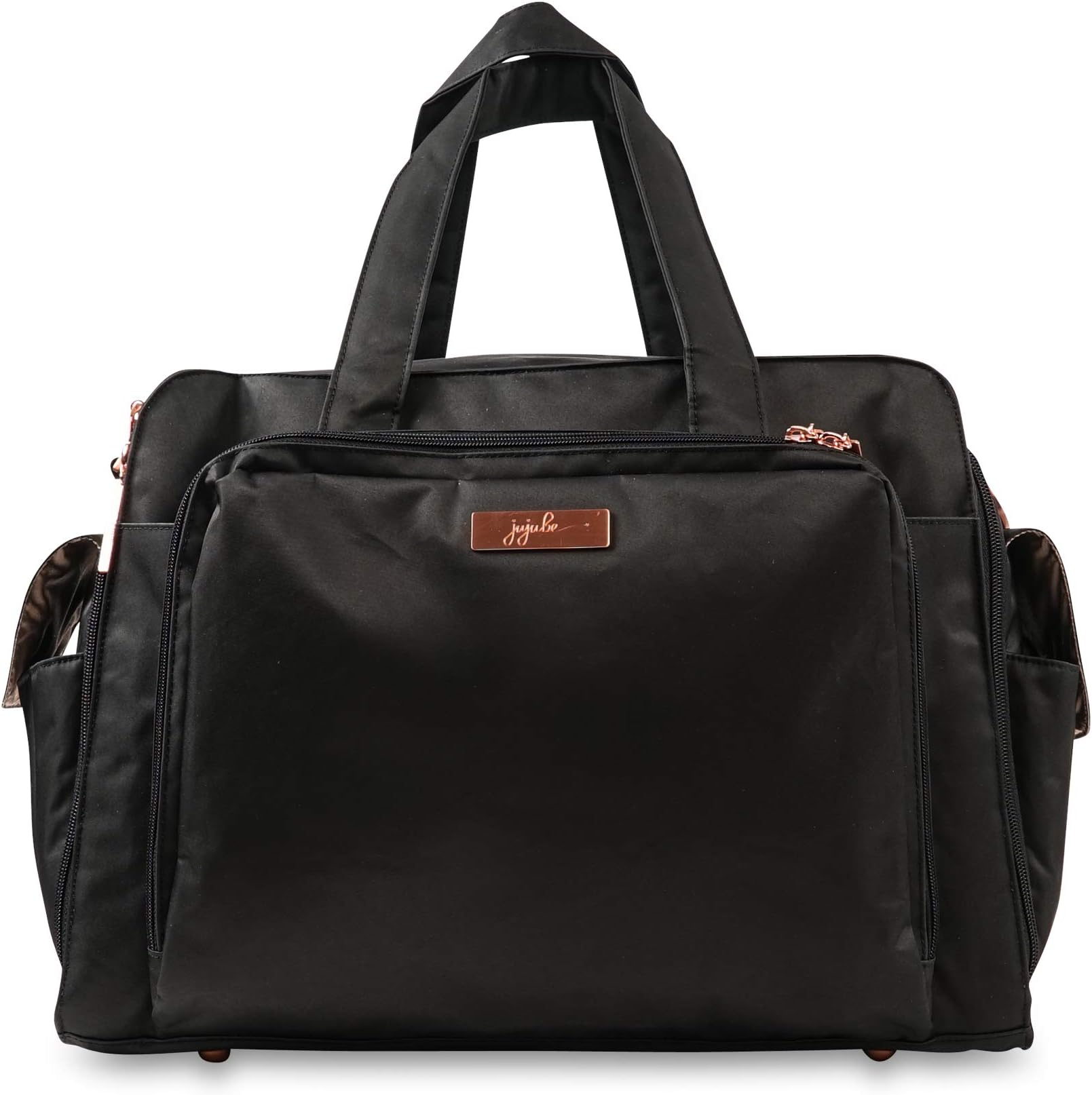 JuJuBe Onyx Collection Be Prepared Diaper Bag, Black Magic