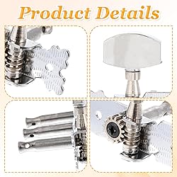 2 Pack Guitar Tuning Pegs Keys 3L3R Guitar Tuning