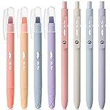 Mr. Pen- Gel Highlighters and Pens, 8 Pack, Pastel