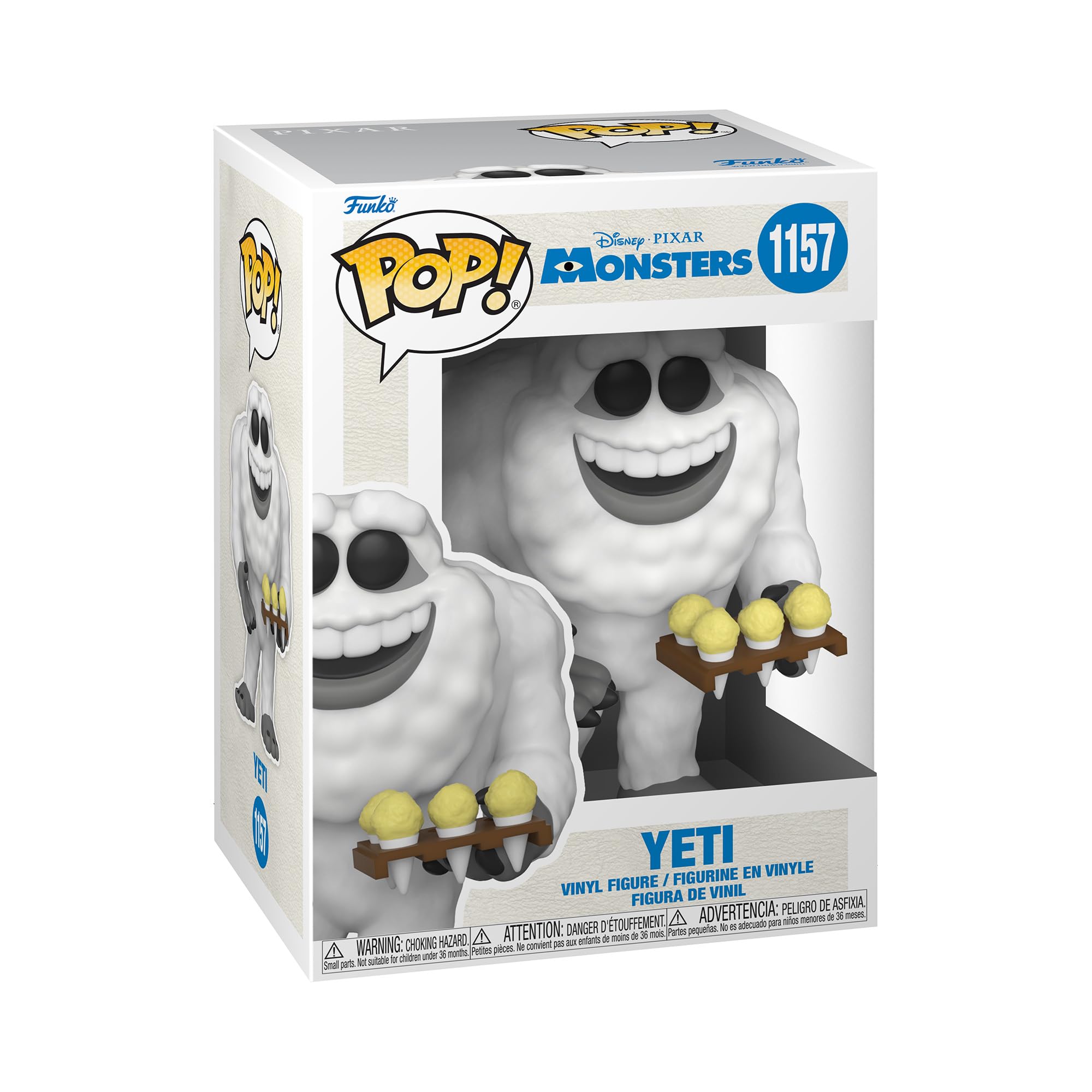 Funko POP! Disney Pixar: Monsters Inc 20th - Yeti - Collectable Vinyl Figure - Gift Idea - Official Merchandise - Toys for Kids & Adults - Movies Fans - Model Figure for Collectors and Display