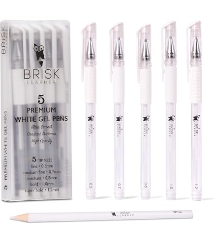 Uchida Marvy Ball Point Gel Excel Reminisce Opaque Pen Set – 4-Pack Gel Pens For Scrapbooking & Writing - View #5