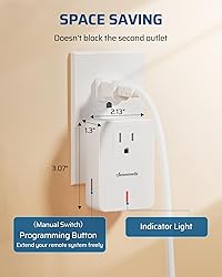 DEWENWILS Wireless Remote Wall Switch and