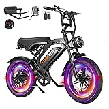 Tamobyke V20 4.0 1500W Fast Electric Bike,30mph Max