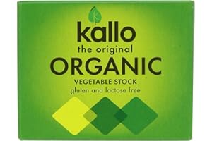 (2 Pack) - Kallo - Organic Vegetable Stock Cubes | 66g | 2 Pack Bundle