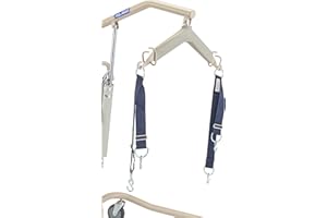 Invacare 9070 Polypropylene Sling Strap for Patient Lift, One-Size, Blue, Pack of 2