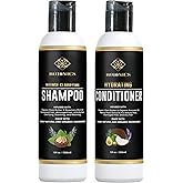 Bo10nics Hydrating Hair Conditioner Clarifying Shampoo – 12fl oz Hair Conditioner for Dry Damaged Hair with Wheat Protein, Shea Butter and Plant Extracts. Nourishing and Moisturizing Conditioner