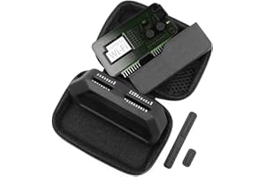 HCJYC Protection Case for Flipper Zero & for The Wi-Fi Dev Board V1 ESP32-S2, Accessories Compatible with Flipper Zero WiFi Dev Board - Black Set