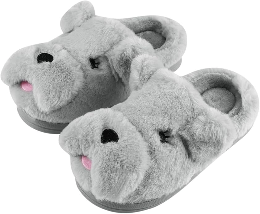 Kinder Hausschuhe Mädchen Jungen Pantoffeln Cartoon Hund Slippers
