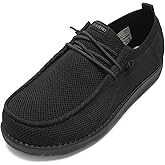 1TAZERO Men's Extra Wide Slip-On Shoes Loafers Orthopedic Diabetic Shoes for Swollen Feet Comfortable Walking with Arch Support for Plantar Fasciitis