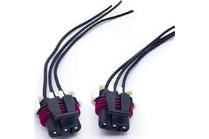 LEEZHEN 2pcs 3-Wire CMP Cam Crank Mass Air Flow Sensor Camshaft Position Sensor Connector Plug LS1 LS3 LS2 LQ4 LQ9 LS6 L92 L99 L33 LR4 Compatible with Chevy Silverado Camaro Corvette WPCMP30 645-785 PT2782