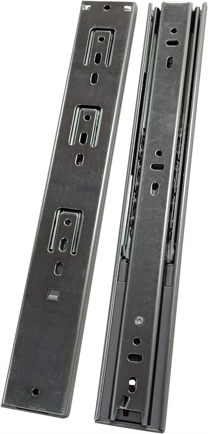 Soft Close Drawer Slides 16 inches [Hardware for 1 Drawer] Full