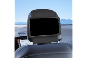 Car Headrest Mount, Tablet Holder for Car Back Seat, Angle-Adjustable Tablet Mount Fits All 8-10 Tablets